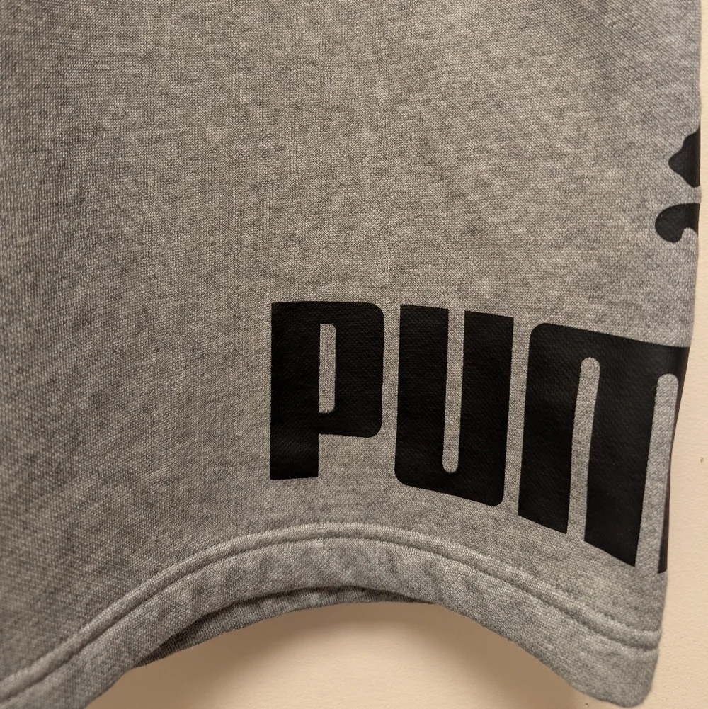 PUMA Men's Athletic Gray Shorts